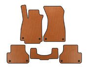 Audi A5 2016-2025 EVA Floor Mats V1 (Sportback, Orange) photo 1