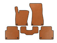Audi A8 2002-2009 EVA Floor Mats (Short, Orange) photo 1