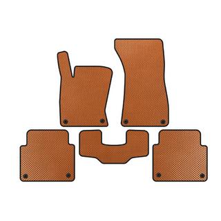 EVA Floor Mats (Short, Orange) Audi A8 2002-2009