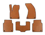 Audi A8 2010-2018 EVA Floor Mats (Long, Orange) photo 1