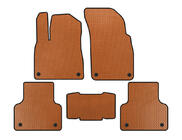 Audi Q8 2018- EVA Floor Mats (Orange) photo 1