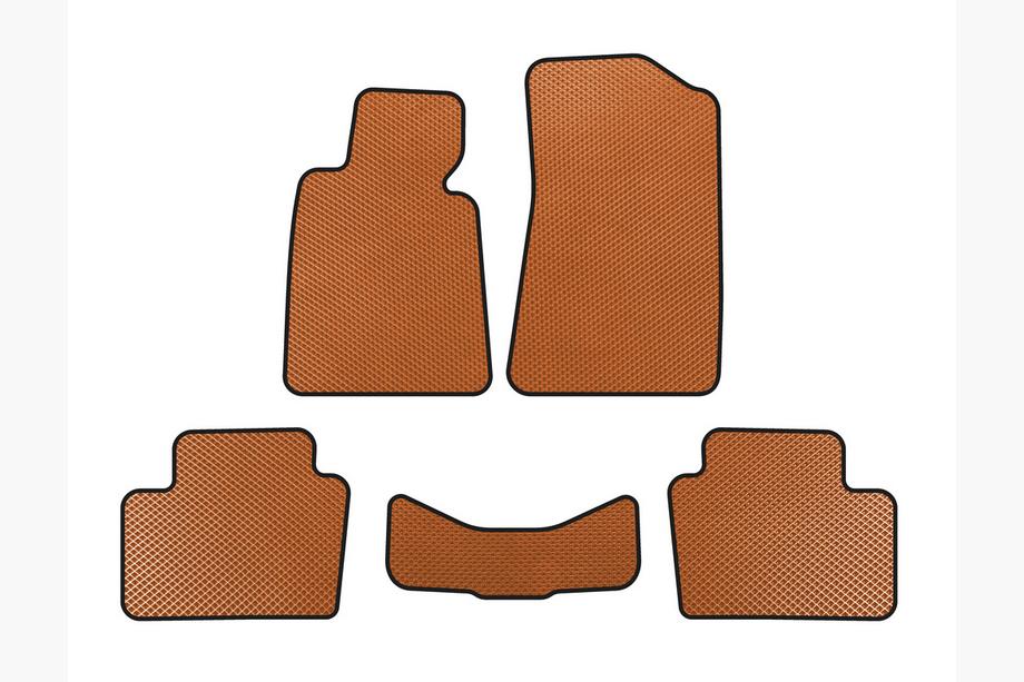 BMW 3 Series E30 1982–1994 EVA Floor Mats (Orange) Image