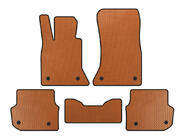 BMW 5 Series F10/F11 2010–2016 EVA Floor Mats (for F-11, Orange) photo 1