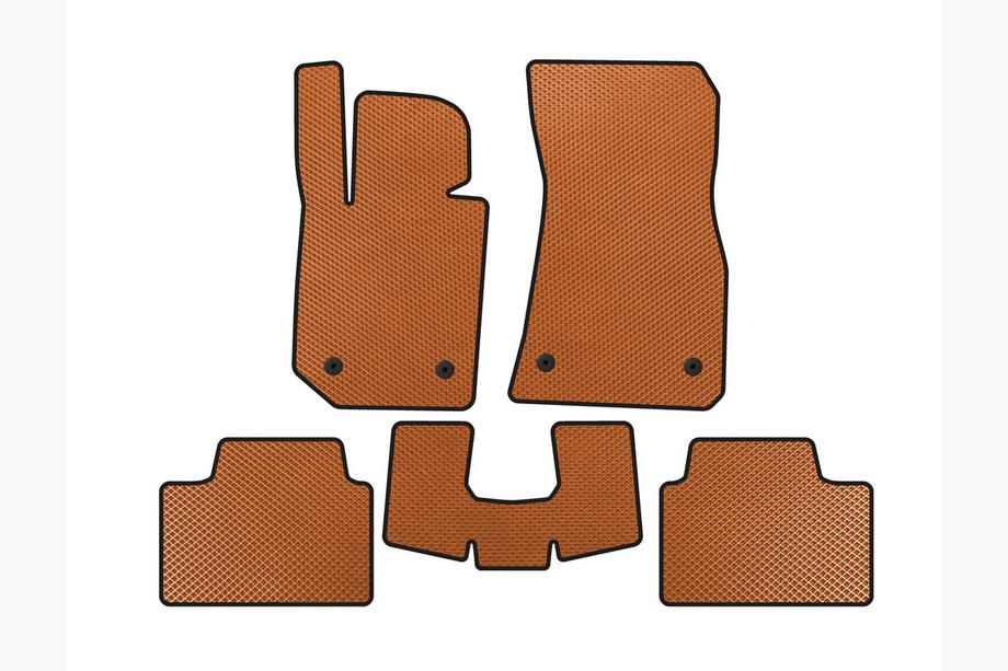 BMW 3 Series G20/G21 2018- EVA Floor Mats (Orange) Image