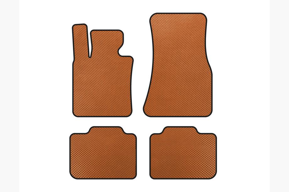 BMW 6 Series G32 2017- EVA Floor Mats (Orange) Image
