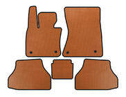 BMW X6 E71 2008–2014 EVA Floor Mats V2 (Orange) photo 1