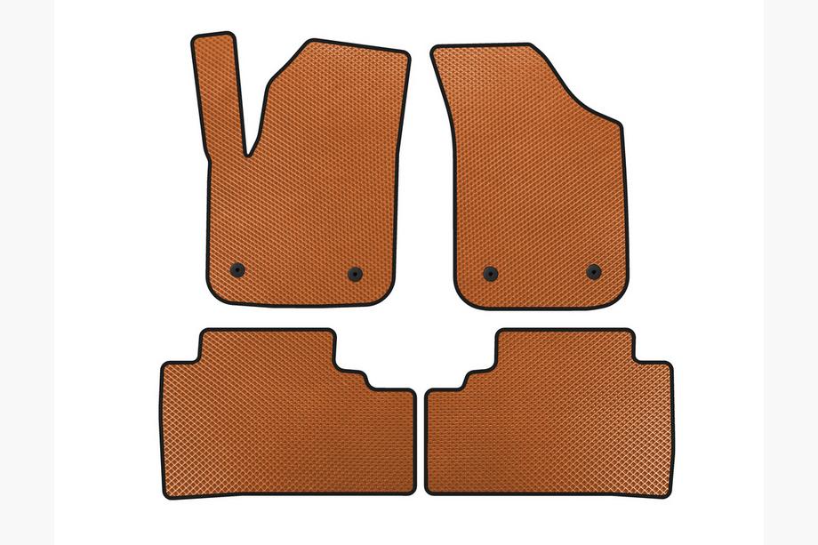 Buick Envision 2014-2020 EVA Floor Mats (Orange) Image