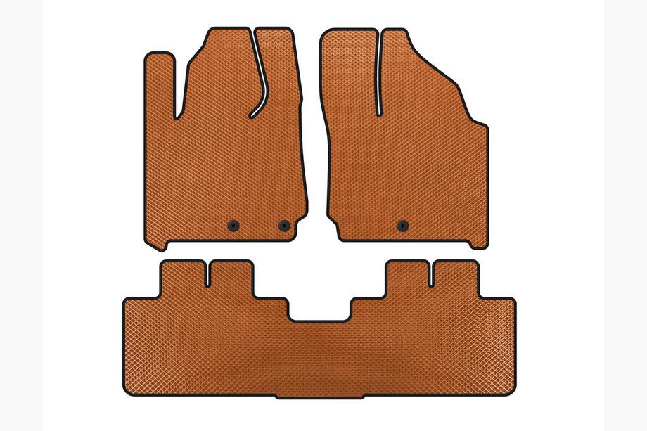 Cadillac SRX 2010-2016 EVA Floor Mats (Orange) Image