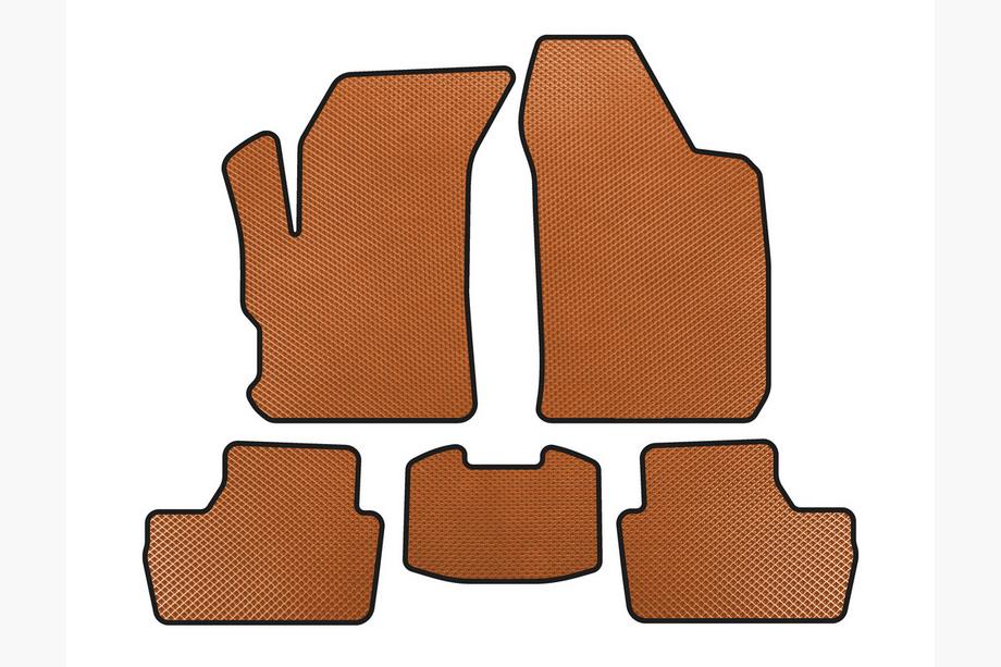 Chery Beat 2009-2015 EVA Floor Mats (Orange) Image