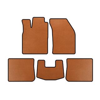 EVA Floor Mats (SD, Orange) Chery Elara/Alia/Fora/A5 2006-