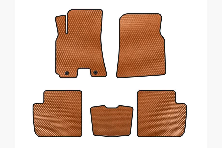 Chery Tiggo 3 2005- EVA Floor Mats (Orange) Image