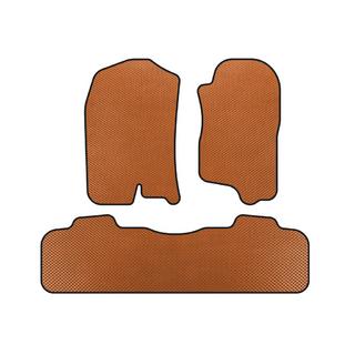 EVA Floor Mats (2 Rows, 2007-2014, Orange)