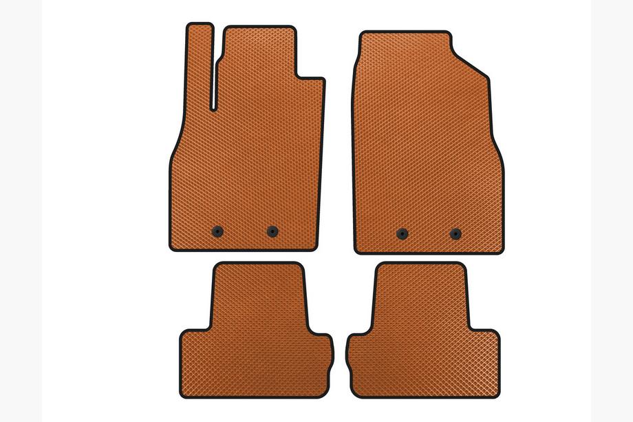 Chevrolet Volt 2010-2016 EVA Floor Mats (Orange) Image