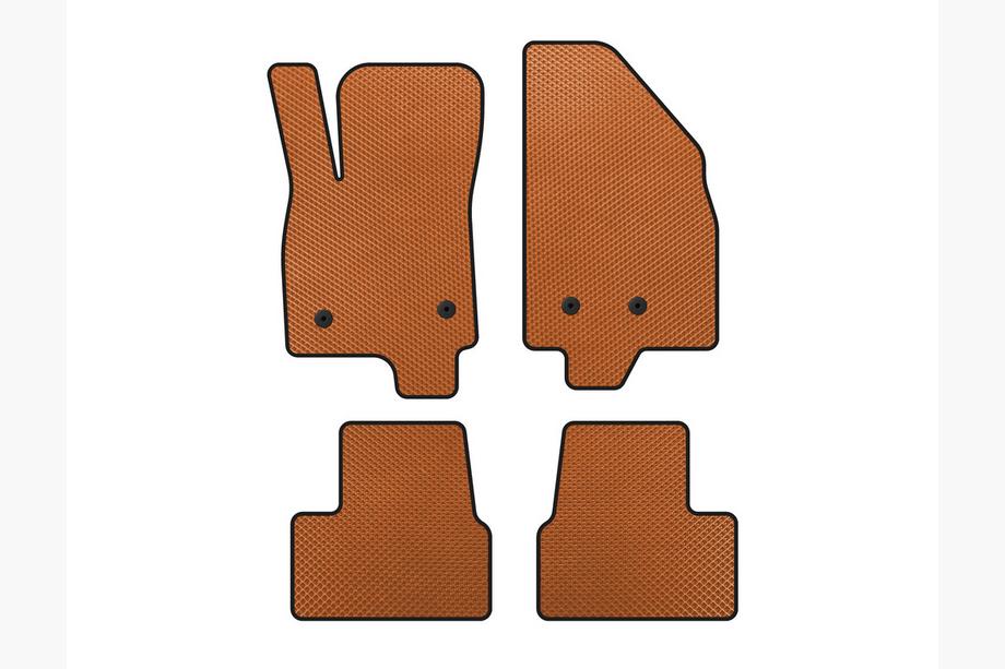 Chevrolet Volt 2016-2019 EVA Floor Mats (Orange) Photo 1