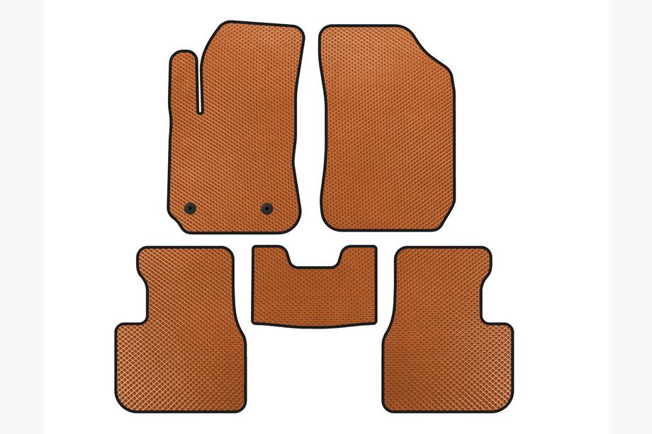 Citroen Cactus 2014-2020 EVA Floor Mats (Orange) Image