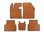 Citroen C5 Aircross 2017-2025 EVA Floor Mats (Floor-Mounted Gas Pedal, Orange) photo 1