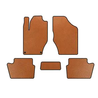 EVA Floor Mats (HB, Pre-Facelift, Orange)