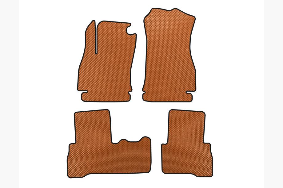 Citroen Nemo 2007-2017 EVA Floor Mats (Orange) Image