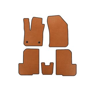 EVA Floor Mats (2 Rows, 7-Seater, Orange) Dacia Lodgy 2012-2022