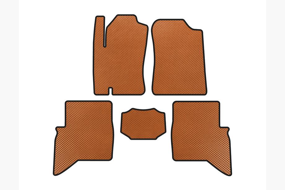 Daihatsu Terios 2006-2017 EVA Floor Mats (Orange) Image