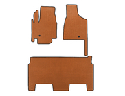 Dodge Grand Caravan V 2008-2020 EVA Floor Mats (2008-2020, 2 Rows, 8-Seater/SXT Trim, Orange) photo 1