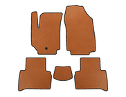 Fiat Croma 2005-2010 EVA Floor Mats (2007-2010, SW, Orange) photo 1