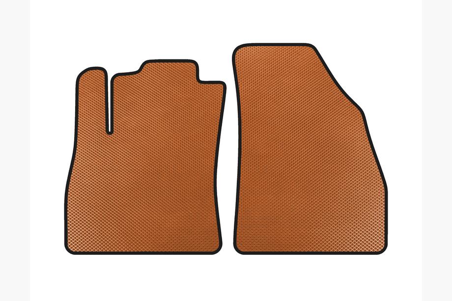Fiat Fiorino/Qubo 2008-2024 Front EVA Floor Mats (Orange) Image