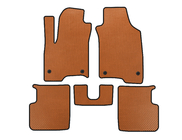Fiat Panda 2011-2023 EVA Floor Mats (Orange) photo 1