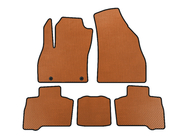 Fiat Fiorino/Qubo 2008-2024 EVA Floor Mats (for Qubo, 2016+, Orange) photo 1