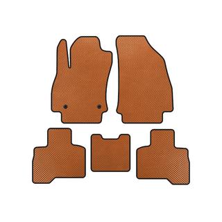 EVA Floor Mats (For Qubo 2008-2016, Orange) Fiat Fiorino/Qubo 2008-2024