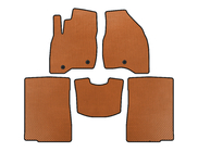 Ford Explorer 2011-2019 EVA Floor Mats (2015-2017, 2 Rows, 7-Seater, Orange) photo 1