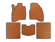 Ford Explorer 2011-2019 EVA Floor Mats (2015-2019, 5-Seater, Orange) photo 1