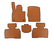 Ford Explorer 2019- EVA Floor Mats (2 Rows, 7-Seater, Orange) photo 1