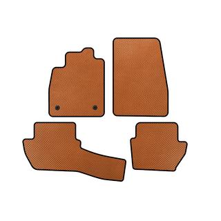 EVA Floor Mats (Orange) Ford Fiesta 2017-