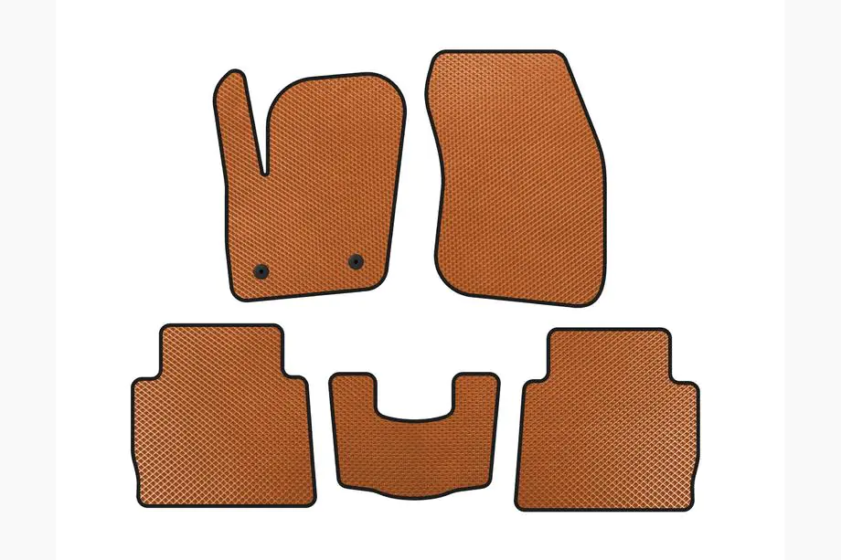 Ford Fusion 2012-2020 EVA Floor Mats (SD, Orange) Image