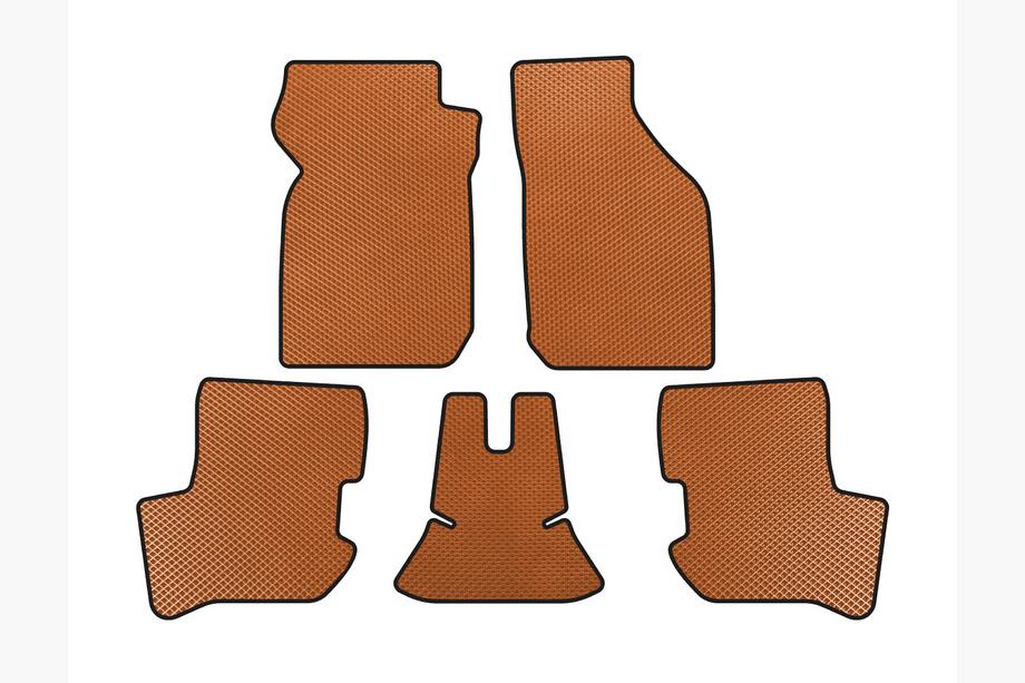 Ford Ka 1996-2008 EVA Floor Mats (HB, Orange) Image