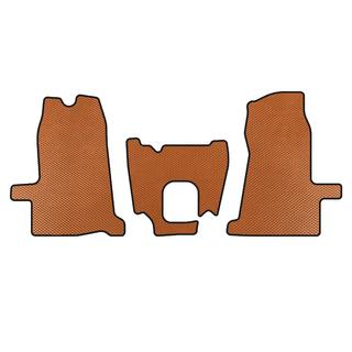 EVA Floor Mats (2000-2006, 1+1, Manual, Orange)