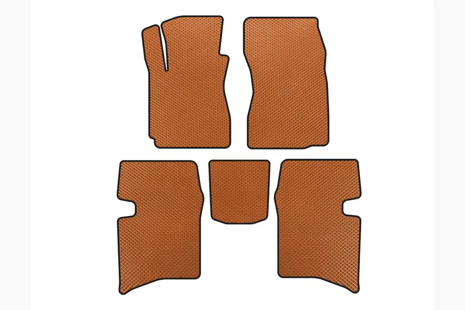 Geely MK 2006-2014 EVA Floor Mats (SD, Orange) Image