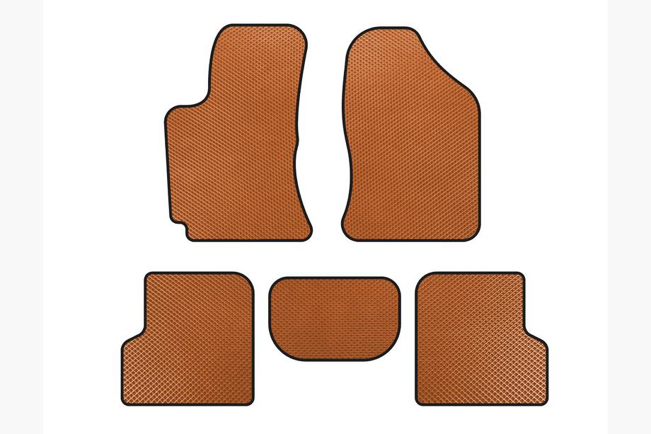 Geely SL 2011- EVA Floor Mats (Orange) Image