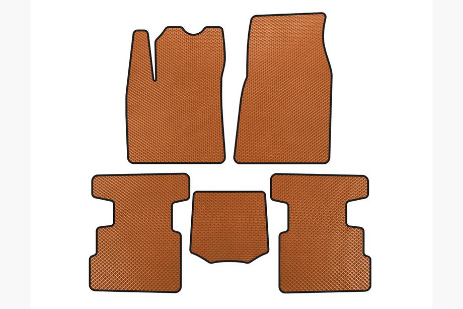Great Wall Haval H6 III 2020- EVA Floor Mats (Orange) Image