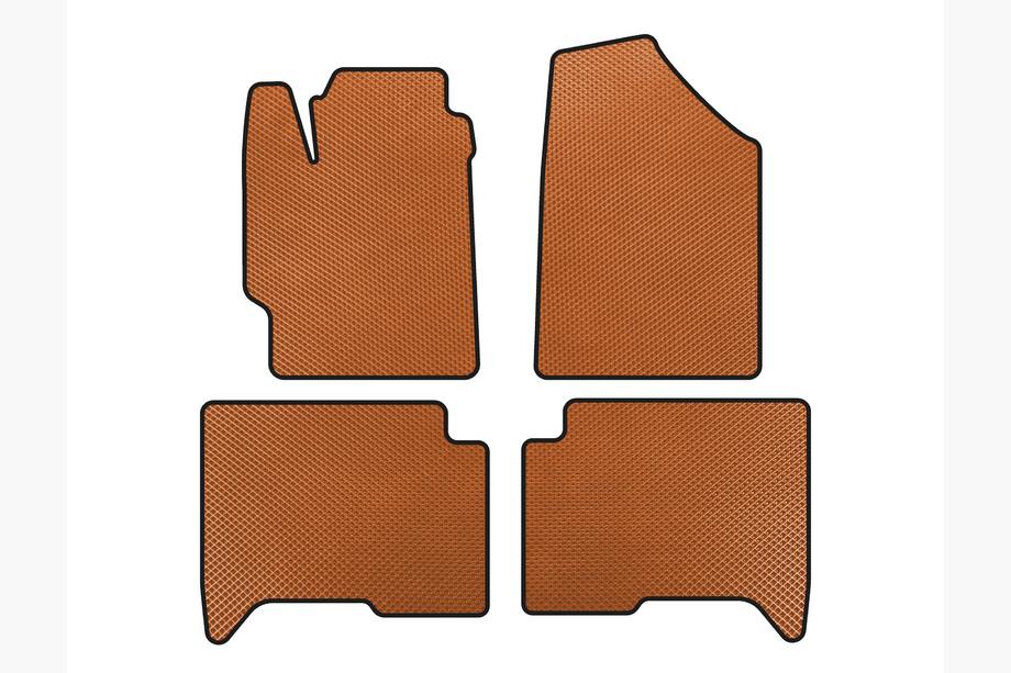 Great Wall Voleex C30 2010-2016 EVA Floor Mats (SD, Orange) Image