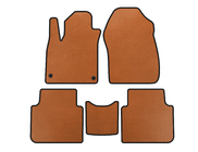 Honda CRV 2017-2022 EVA floor mats (7-seater, Orange, 2020-2022) photo 1