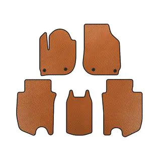 EVA Floor Mats (HB, Hybrid, Orange)