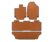 Honda Odyssey 2017– EVA Floor Mats (3 Rows, Orange) photo 1