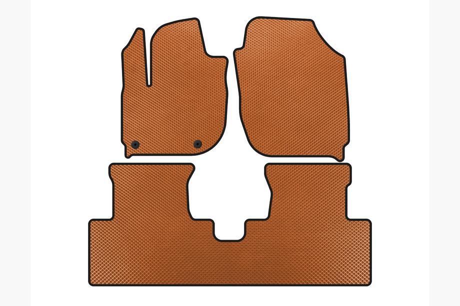 Honda X-NV/Ciimo X-NV 2019- EVA Floor Mats (Electro, Orange) Image