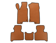 Hummer H3 2005-2010 EVA Floor Mats (Orange) photo 1
