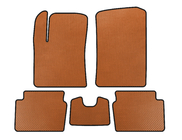 Hyundai I-10 2008-2013 EVA Floor Mats (HB, Orange) photo 1