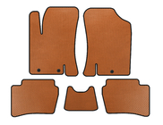 Hyundai I-20 2008-2012 EVA Floor Mats (HB, Orange) photo 1