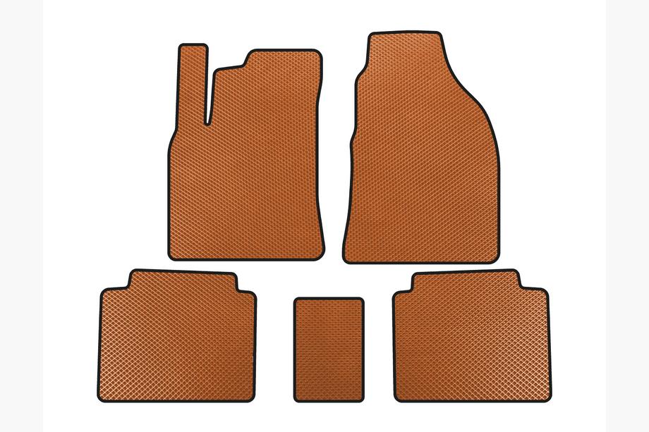 Hyundai Matrix 2001-2010 EVA Floor Mats (Orange) Image