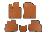 Hyundai Santa Fe 4 2018-2023 EVA Floor Mats (2020-2023, Orange) photo 1